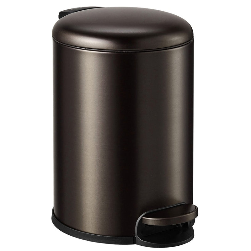Slimbin Prullenbak 3 Liter - gun metal