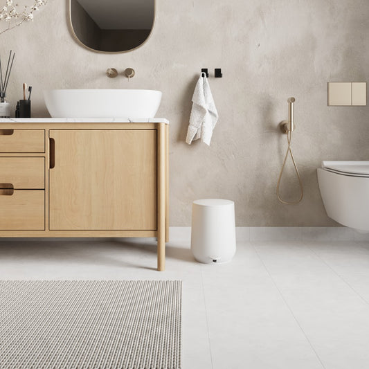 Skändi Prullenbak 5 Liter - ABS Kunststof - Wit