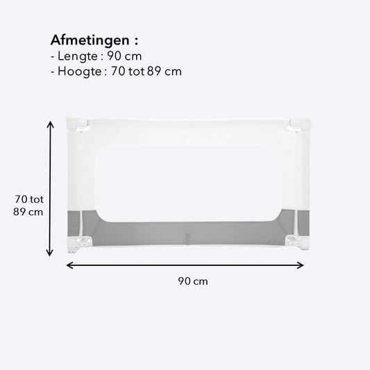 bedhekje van 90 cm lengte