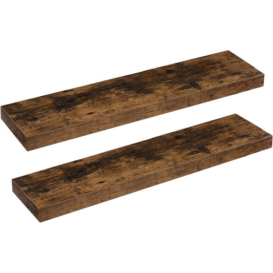 2 zwevende wandplanken