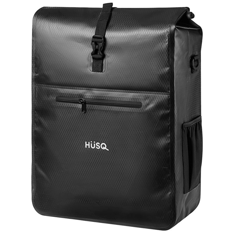 Fahrradtasche 31 Liter | Wasserdicht | Schwarz
