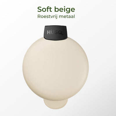 Slimbin Prullenbak 3 Liter - soft beige