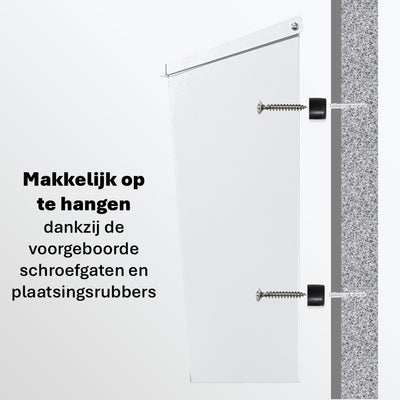 Postmaster sterke grote brievenbus - wit