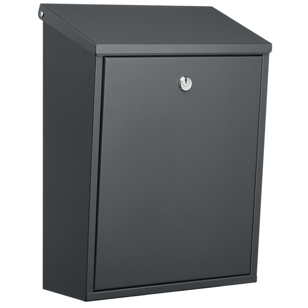 Postmaster - grote brievenbus - antraciet grijs