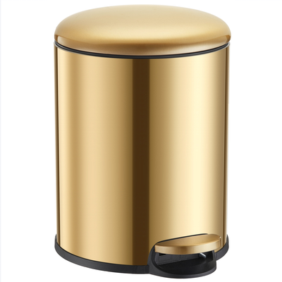 Slimbin Luxus-Abfalleimer 5 Liter - Gold