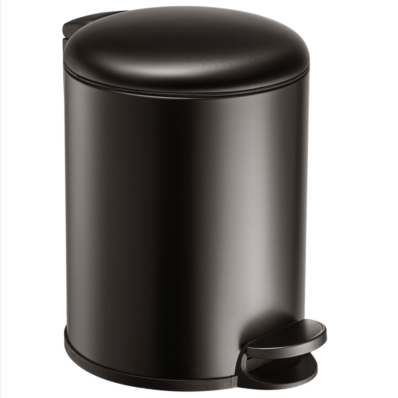 Poubelle Slimbin 5 litres - Gris anthracite brossé