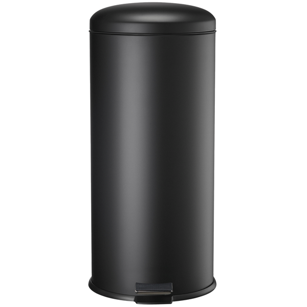 Slimbin Prullenbak - rond -30 liter - mat zwart