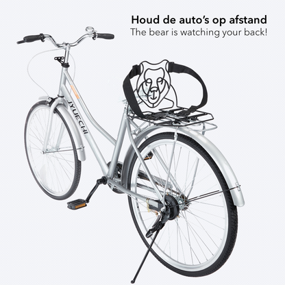 Metalen Bagagedrager Verbreder - "Bear Bag Buddy" - Pakdrager voor Bagagerek van Kinder Fiets