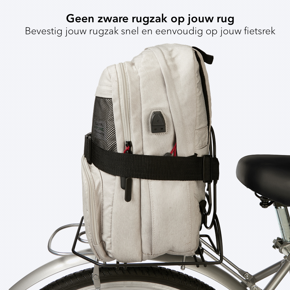 Metalen Bagagedrager Verbreder - "Bear Bag Buddy" - Pakdrager voor Bagagerek van Kinder Fiets