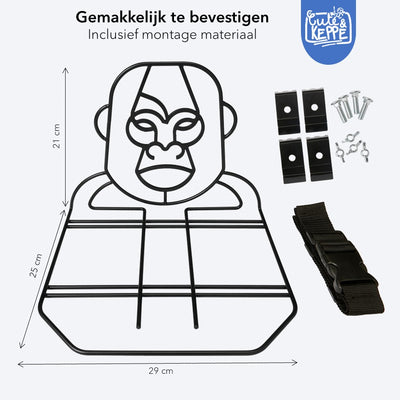 Gepäckträgerverlängerung aus Metall – Gorilla Guard Rack