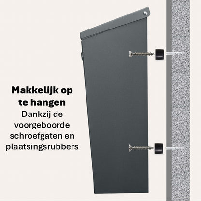 Postmaster - grote brievenbus - antraciet grijs