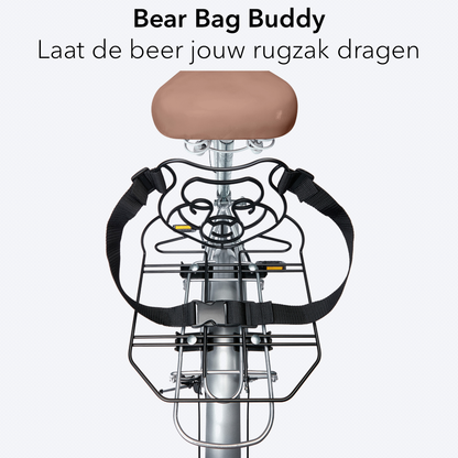 Metalen Bagagedrager Verbreder - "Bear Bag Buddy" - Pakdrager voor Bagagerek van Kinder Fiets