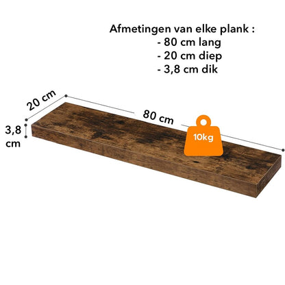 Stevige houten plank