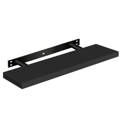 Set aus 2 schwebenden Wandregalen à 80 cm mit Aufhängevorrichtung