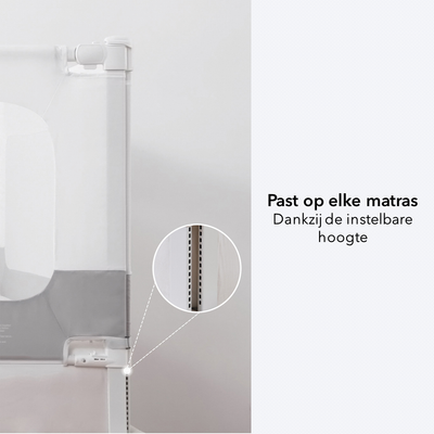 bedhekje past op elke matras