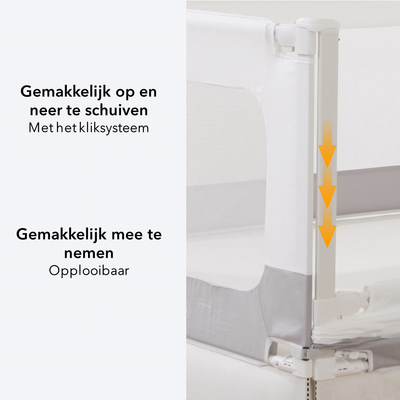 opplooibaar bedhekje