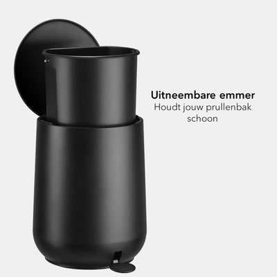 uitneembare binnenemmer van prullenbakje